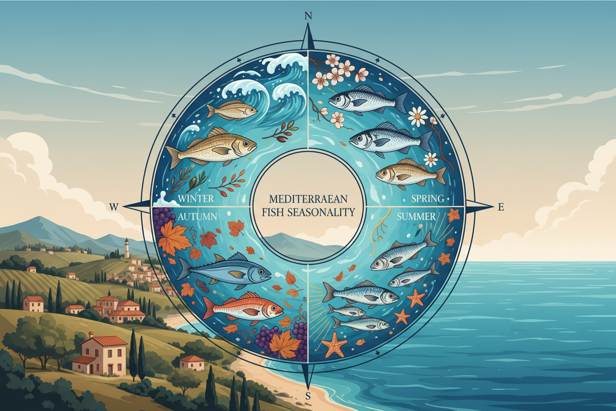 Pesce di stagione nel Mediterraneo: cosa scegliere mese per mese